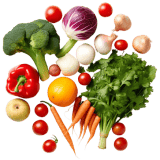 بسته سبزیجات تازه مخلوط